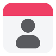 Profile Identification Card Icon