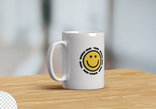 Ceramic Mug Mockup
