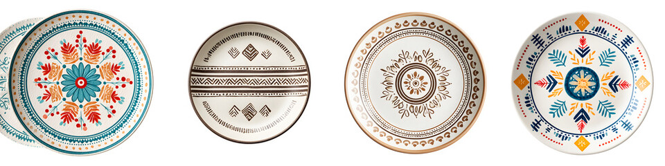 Decorative Plate Set: Boho Chic Tableware Designs for Stylish Dining