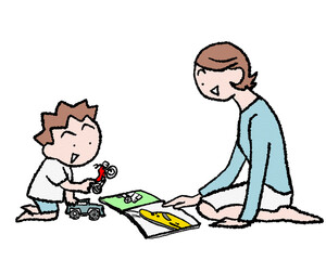 親子で楽しむ絵本時間