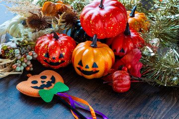 ハロウィンのかぼちゃイメージ