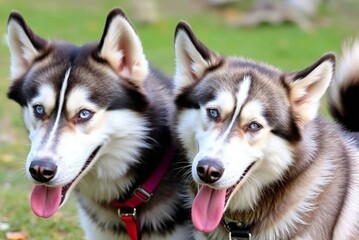Obraz premium Siberian Husky