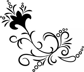 Doodle abstract handdrawn flo...