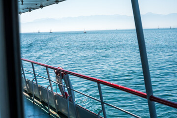 Ausflugsschiff am Bodensee