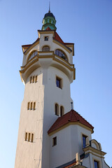 Top of the lighthouse, a landmark in Sopot, Poland