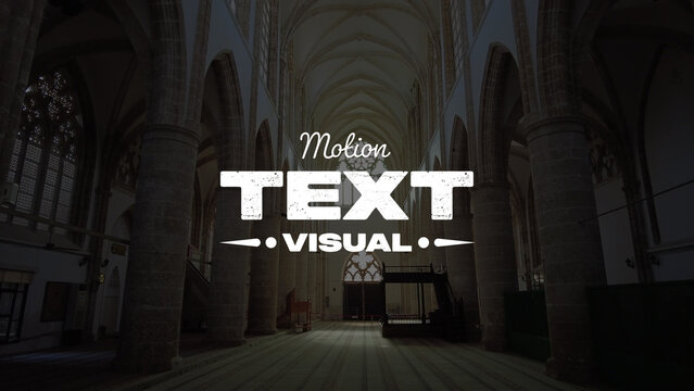 Motion Text Visual