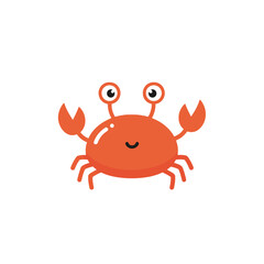 Cute Crab Cartoon Very Cool