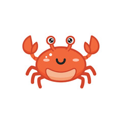 Cute Crab Cartoon Very Cool