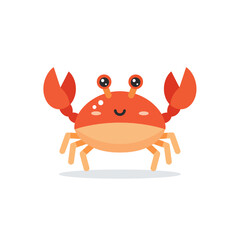 Cute Crab Cartoon Very Cool