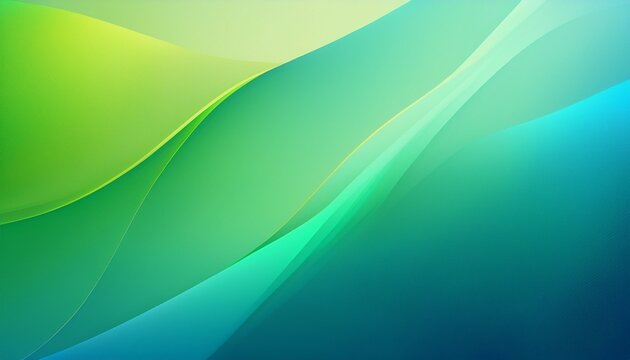 abstract green and blue gradient background - Powered by Adobe