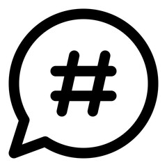 Star Icon Speech Bubble