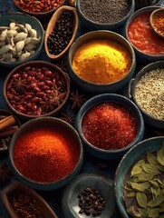 hot and spiced dishes