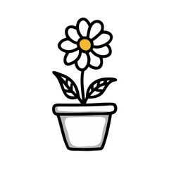 Simple illustration of a yellow dot falling into a container on black background