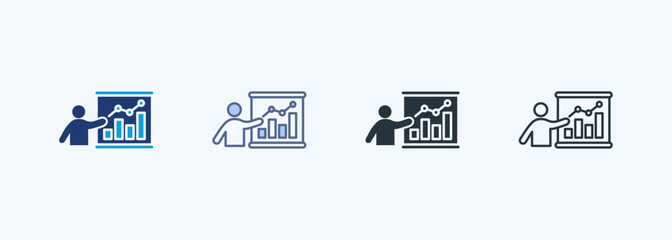 Presentation Multiple Style Icon Collection