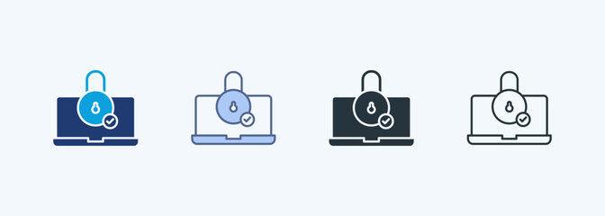 Data Access Multiple Style Icon Collection