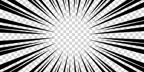 comic book, Black comic book transparent background, EPS 10