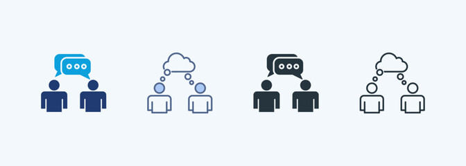 Discussion Multiple Style Icon Collection