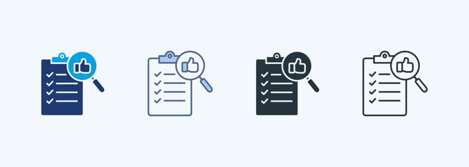 Evaluation Multiple Style Icon Collection