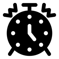 Ringing Alarm Clock Icon