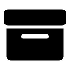 Fototapeta premium Storage Box Icon