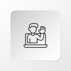 Online Teacher Icon