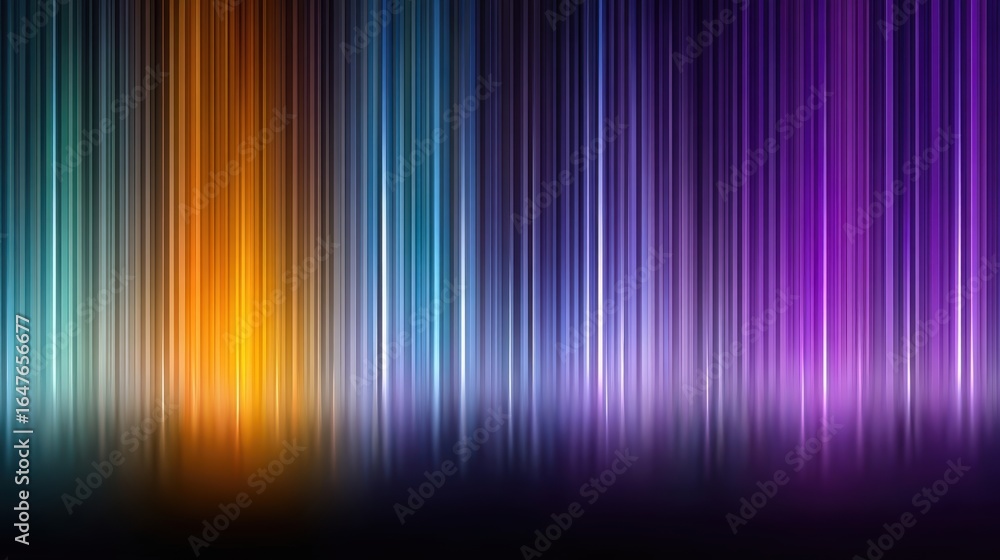 Poster dynamic abstract background with colorful intertwined lines and vibrant design