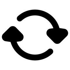 Circular Arrows Renewal Icon