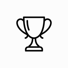 gold cup isolated on white