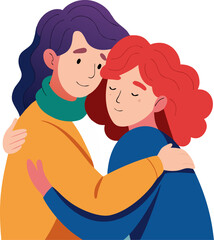 Obraz premium Hug icon