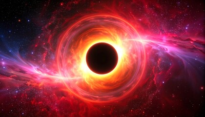Cosmic vortex of a black hole
