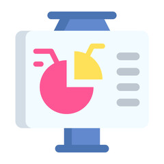 Obraz premium presentation icon