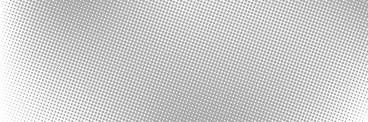 Set of halftone dots gradient pattern texture isolated on white background. Straight dotted spots using halftone circle dot raster texture. Vector blot half tone collection.