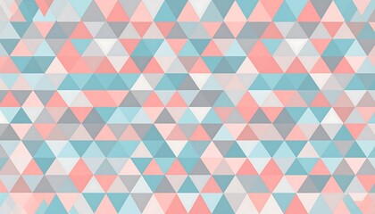 Abstract geometric pattern of triangles (1)