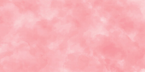 Monochrome Pink Watercolor Background on White Paper with Soft Pastel Shades and Grunge Abstract Ink Texture for Artistic Design and Invitations