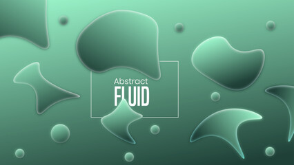 Abstract Gradient fluid background Organic Blob Shapes Vector Set – Modern Liquid Fluid Design 