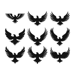 wings vector set