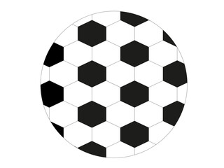 Fototapeta premium Sport icon – football (Soccer) vector symbol for sports, apps, UI designweb, mobile, and graphic design