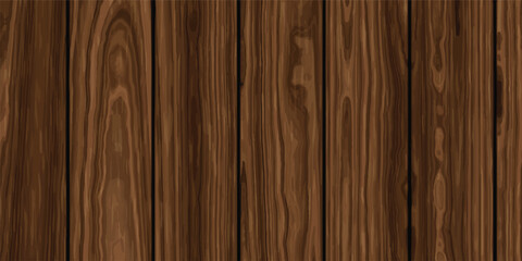 Fototapeta premium Realistic Brown Wood Plank Seamless Background – Natural Timber Grain Texture for Rustic Wall Panels, Flooring, and Furniture Design