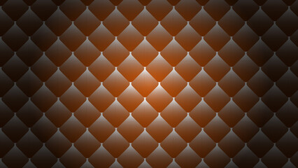 Fototapeta premium Elegant Brown Diamond Pattern Background