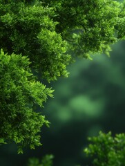 Fototapeta premium green nature providing copy space as a natural background