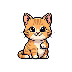 Cute Cat Icon Very Cool Design