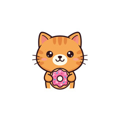 Cute Cat Icon Very Cool Design