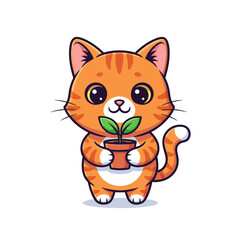 Cute Cat Icon Very Cool Design