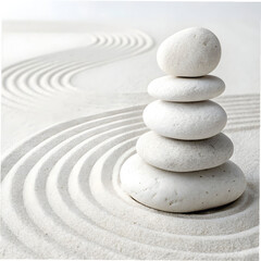 group of pebbles stacked on each other white cle