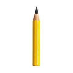 Cartoon Style Yellow Pencil