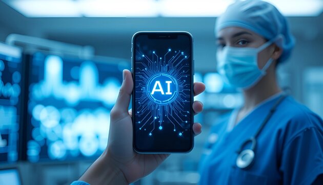 A confident business handshake with a glowing blue digital overlay showing data, graphs, and network connections, representing a modern agreement, partnership, and successful business integration. - Powered by Adobe