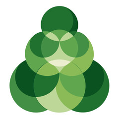 Evergreen&rdquo; vector icon