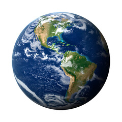 Fototapeta premium Planet Earth isolated