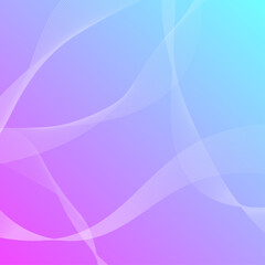 Blue and pink color background abstract art vector.
