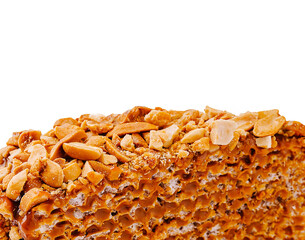 Deliciously crunchy nutty candy treat with honey and caramel flavors